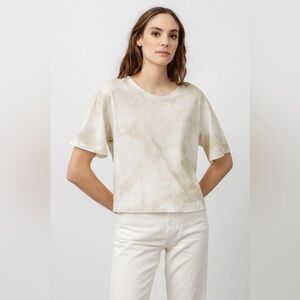 Rails The Boxy Crew Ivory Tie Dye - XXL